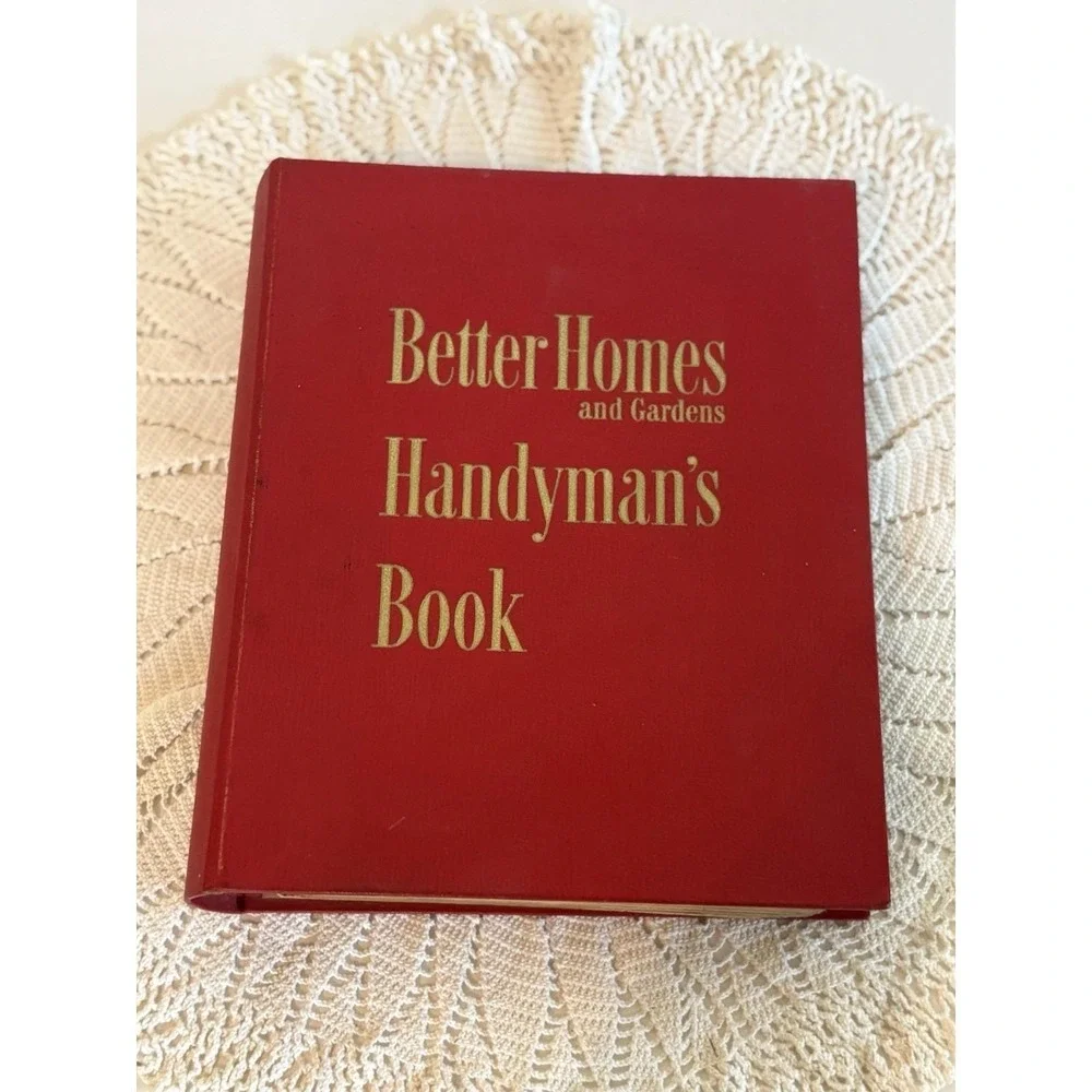 VTG Handyman's Book Lot:2 Better Homes and Gardens 5 Ring 1st&4th.Sears Wiring.